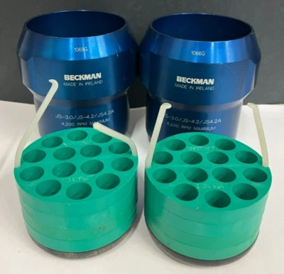 Beckman 368575 para JS-3.0 JS-4.2 JS4.2A Juego de dos cucharones oscilantes con insertos Foto 1 de 3