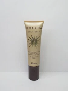 GUERLAIN TERRACOTTA JOLI TEINT BEAUTIFYING FOUNDATION EBONY 1 OZ - Picture 1 of 2