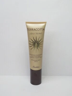 GUERLAIN TERRACOTTA JOLI TEINT BEAUTIFYING FOUNDATION EBONY 1 OZ - Image 1 of 2