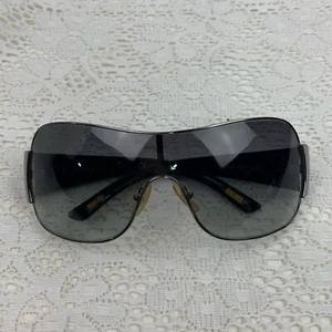 Ralph Lauren Sunglasses Dark with silver trim Designer Logo Stamped Nose Pads - Picture 1 of 16