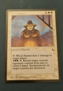 Mtg Witch Hunter ~ The Dark ~ 1994 ~ NearMint - Bild 1 von 2