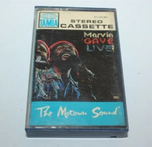 Marvin Gaye Live Cassette Tape Tamia T7-333-HC - Picture 1 of 8