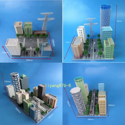 1/300 Scale City Scene Building Viaduct High-Rise Building Model Set for SHF Toy - Image 1 of 4