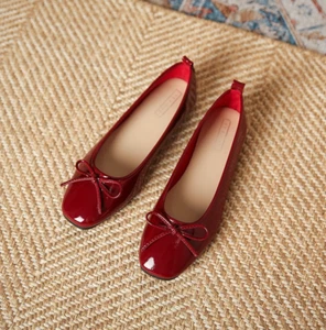 Zapatos planos informales sin cordones para mujer Mocasines con lazo punta cerrada Ballet Boda Bomba - Imagen 1 de 13