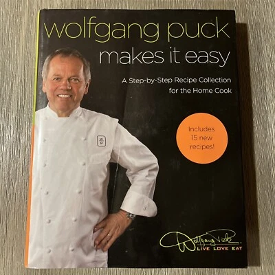 Wolfgang Puck Makes It Easy Signed Autographed Book - Image 1 of 4