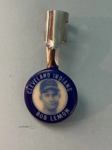 JA3151 1948-1952 Cleveland Indians Pencil Clip Blue Bob Lemon - Picture 1 of 3