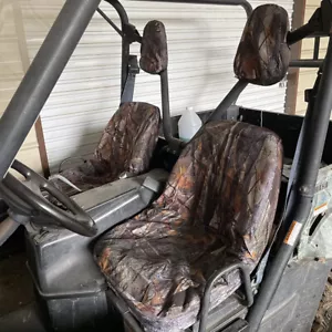 UTV Seat Cover For Yamaha Rhino 450/ 660/ 700 Heavy Duty Camo Dust Cover 2004-13 - Bild 1 von 14