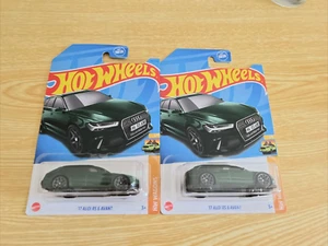 Lot Of 2 2023 Hot Wheels ‘17 Audi RS 6 Avant 187/250 - Picture 1 of 2