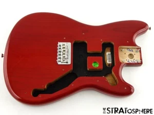 Fender Player Duo-Sonic BODY & HARDWARE Alder Offset Crimson Red Transparent. - Picture 1 of 2
