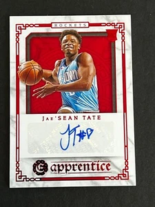 Jae'Sean Tate 2020-21 Chronicles Excalibur Apprentice RC Auto - Picture 1 of 12