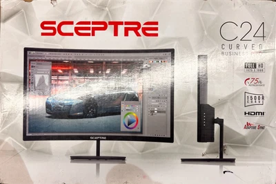 Sceptre E248W-19203RS 24 inch Widescreen LED Monitor - Image 1 of 3