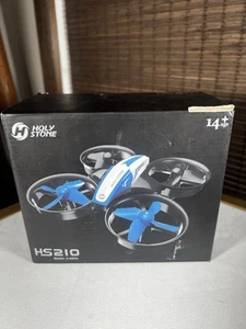 New Open Box HOLY STONE RC DRONE HS210 Blue Band:2.4GHz - Picture 1 of 7