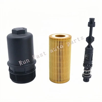 Tapa y pieza de carcasa de filtro de aceite y filtro de aceite para Passat Polo GTI Teramont AUDI A1 Foto 1 de 4