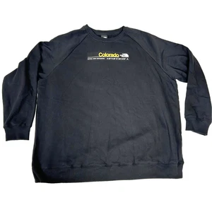 Neu mit Etikett North Face Damen schwarz City Crew Colorado Sweatshirt Retro 3XL NH16 - Bild 1 von 4