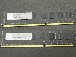 G.SKILL F3-10600CL9D-8GBNT 8GB Memory Kit - 2 x 4GB DDR3-1333 DIMM RAM - Picture 1 of 2