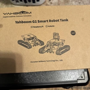 Yahboom Shenzhen G1 Smart Robot Tank Neu in OVP Alter 14+ Modellbausatz - Bild 1 von 3