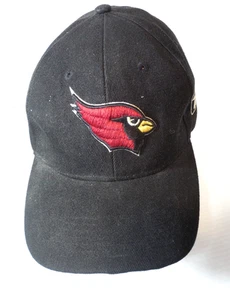 NFL Hat Arizona Cardinals Reebok Team Apparel Black Adjustable Hat Cap - Picture 1 of 7