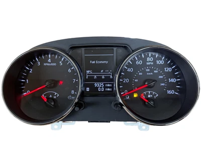 Cuadro de instrumentos velocímetro panel de instrumentos Nissan Rogue 2012-2015 9.325 millas Foto 1 de 4