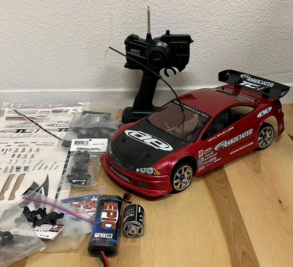 Team Associated TC4 1/10 Touring Car RC Remote Control - Image 1 of 4