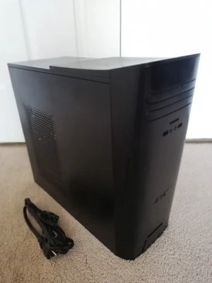 Acer Gaming PC - I7-6700 3.4GHz 16GB RAM 120SSD+1TB HD DVD WIFI RX 580 8GB Win11 - Image 1 of 4