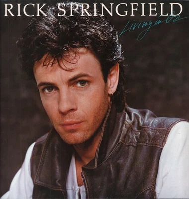 Rick Springfield Living In Oz LP vinyl Germany Rca 1983 with inner sleeve - Image 1 of 4
