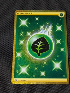 Grass Energy (Secret) - Pokemon SWSH08: Fusion Strike Secret Rare 283/264 - Picture 1 of 6