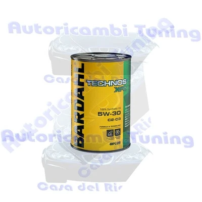 1 Litre D'Huile Moteur Bardahl Technos XFS 5W30 ACEA C2 C3 API SN CF MSAPS - Photo 1/3