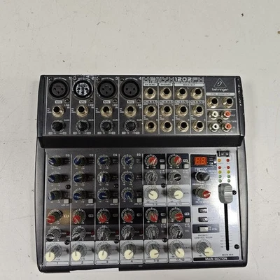 Behringer Xenyx 1202FX Mixer - Untested, For Parts or Repair - Image 1 of 4