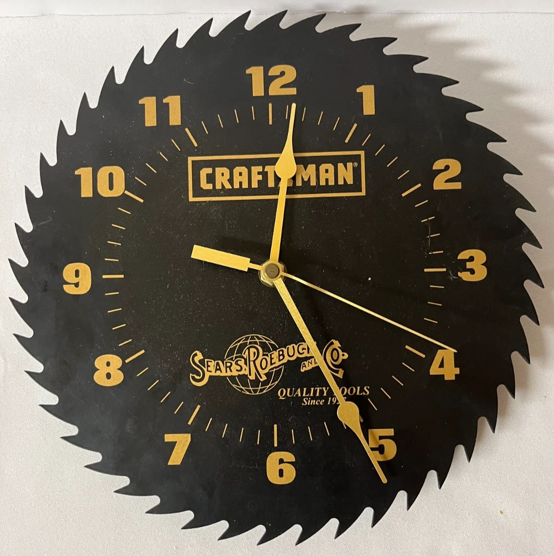 sears saw blade clock シアーズ　クロック　掛時計 sears saw blade clock シアーズ クロック 掛時計 sears saw blade