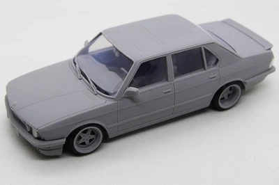 DIOLEX PRODUCTION Neues Angebot1/24 3D print resin kit BMW 5 Series (E28) stance version with BBS Kerscher RX