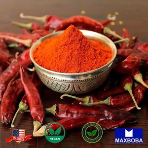 Chilli Pepper Powder Extra Hot 100% Pure Natural Spicy Indian Spice - Picture 1 of 3