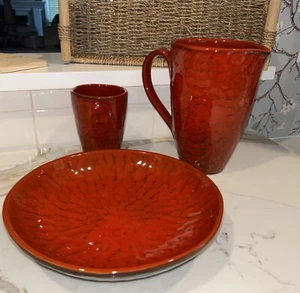Southern Living Vintage Noemi Ceramiche Made In Umbria Italy Krug, Teller, Tasse - Bild 1 von 8