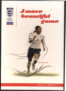 Postal: FA Women's Team ""A More Beautiful Game"" - Alex Scott (Defender) - Imagen 1 de 2