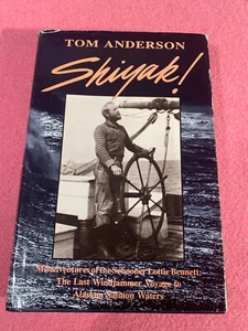 Shiyak! Schooner Lottie Bennett by Tom Anderson 1987 1st HC DJ - Imagen 1 de 7
