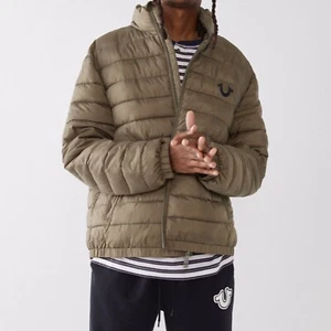 Men’s True Religion Puffer Jacket Size L - Picture 1 of 5