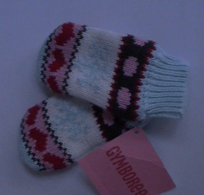 Guantes de copo de nieve Gymboree talla 0-12 meses Foto 1 de 2