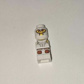 LEGO 3841 MINOTAURUS GLADIATOR WHITE Microfigure Minifigre Micro Figure RARE HTF