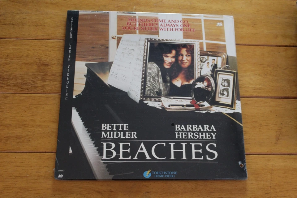 BEACHES LASERDISC [NEW SEALED] LD BETTE MIDLER **HOLE PUNCHED** Foto 1 de 4