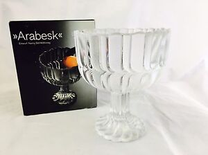 Rosenthal Studio Line Arabesk Art Glass Compote Nanny Still of Finland Design 