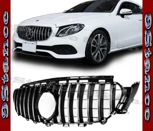CHROME GT BAR BLACK FRAME GRILLE FOR 2017-19 BZ W213 E-SEDAN C238 E-COUPE USE - Bild 1 von 4