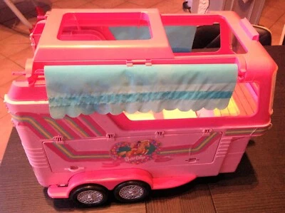 Barbie / van remorque equitation / vintage années 90/ pieces ou remise en etat - Imagen 1 de 4