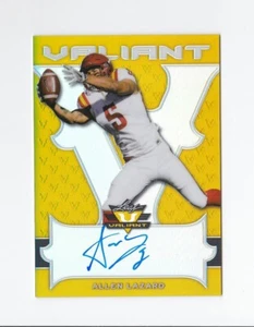 2018 Leaf Valiant Yellow #BAAL1 Allen Lazard /10 RC Auto Iowa State Jets Packers - Bild 1 von 3