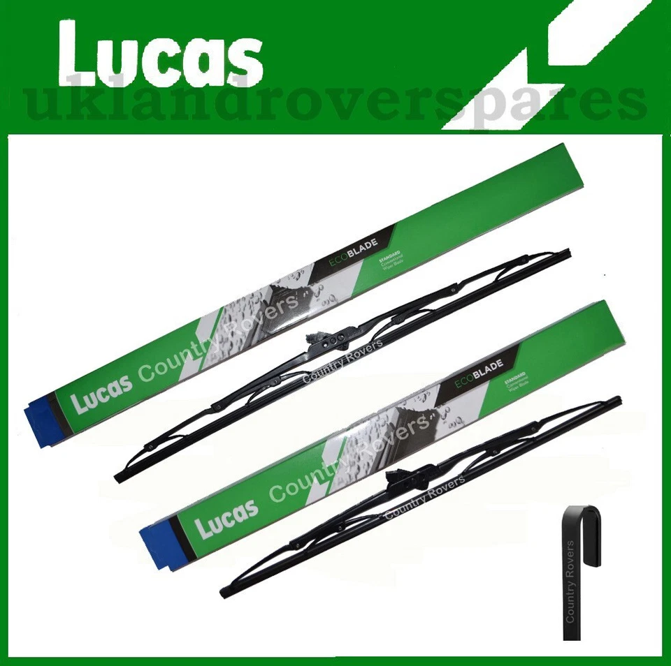 SUZUKI SWIFT WIPER BLADES 1995 to 2017 LUCAS QUALITY BRAND  21" & 18" - Image 1 of 4