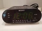 Sony Dream Machine ICF-C218 Black AM FM Digital Alarm Clock Radio - WORKS