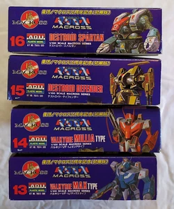 MACROSS 15°TH-ARII P. MODEL ROBOTECH DESTROID - VALKYRIE SERIE COMPLETA VINTAGE! - Foto 1 di 4
