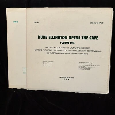 DUKE ELLINGTON Opens The Cave Volumes One & Two - 1970 Toronto LTD ED 2LP LOT - Image 1 of 4