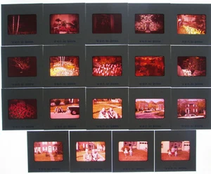 Vintage Color Slides 1960 New York Flower Show People and Kids Lot of 19 - Picture 1 of 12