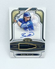 2023 Topps Tier One Bobby Witt Jr. Signature Tools 1/1 Auto Kansas City Royals
