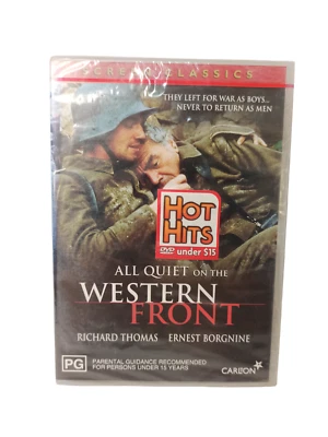 All Quiet on the Western Front (DVD 1978) Action War Military WW1 R4 Brand New  - Image 1 of 4