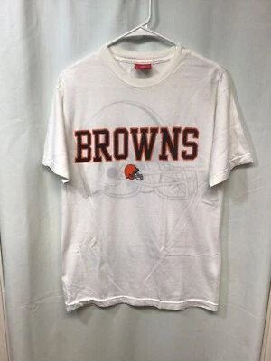 Cleveland Browns (NFL Licensed) White Medium Cotton T Shirt - Image 1 of 4